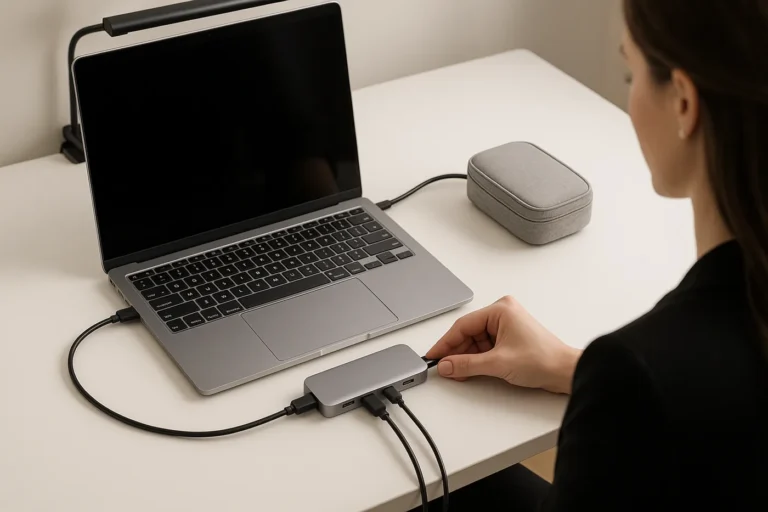 How to Light a Small Desk Without Losing Workspace
