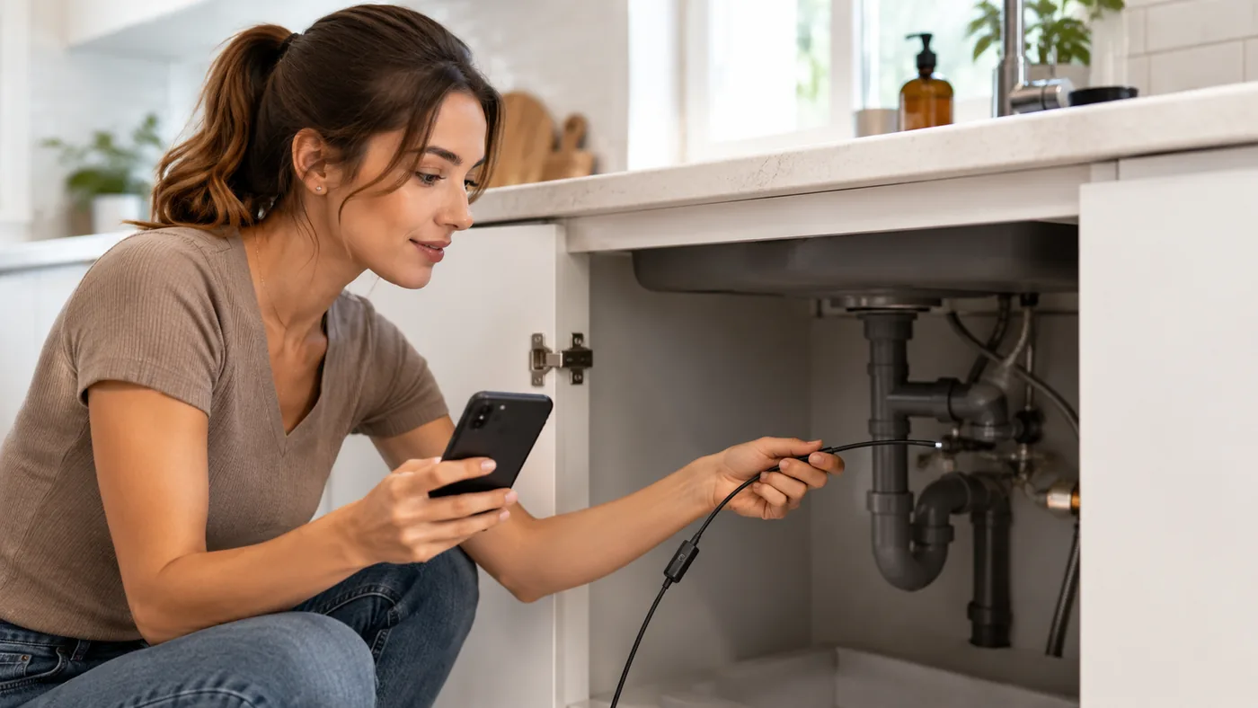 Could This Endoscope Camera Mobile Phone Softwired Improve a Small Setup?