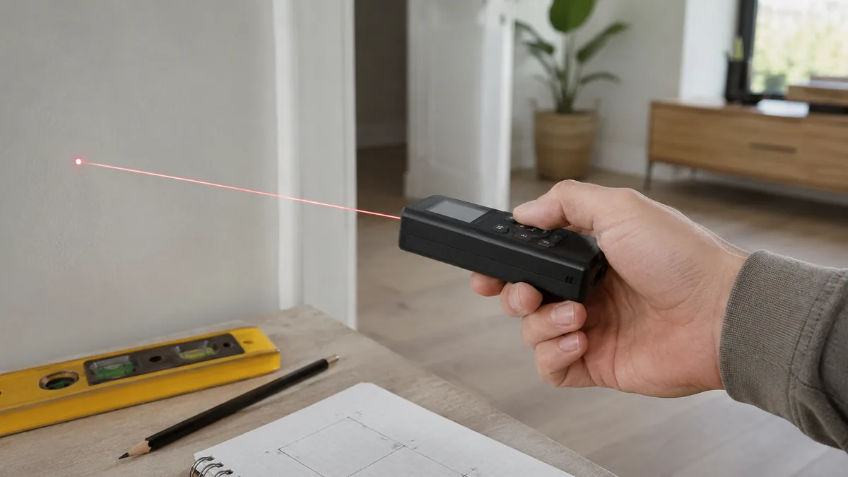 figuring out whether a construction laser measuring tool rangefinder is practical for home, yard, or repair work