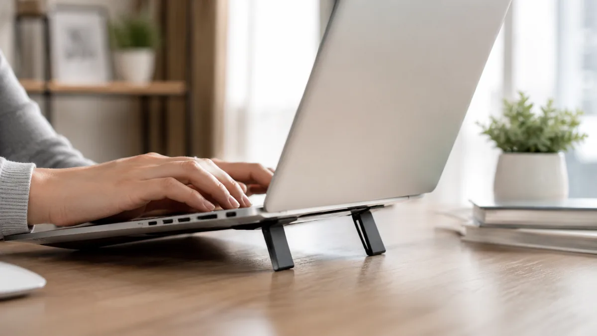 Portable Laptop Riser optional listing example