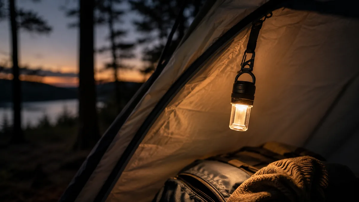 Ultralight Camping Lantern optional listing example