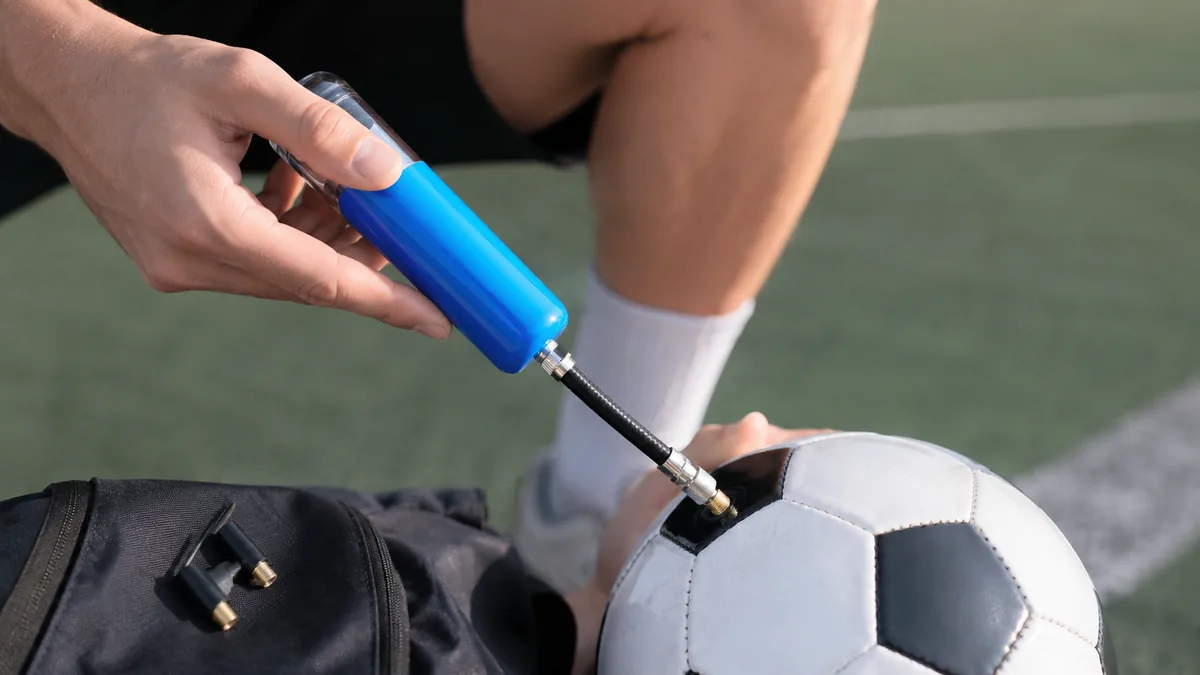 Portable Ball Pump optional listing example