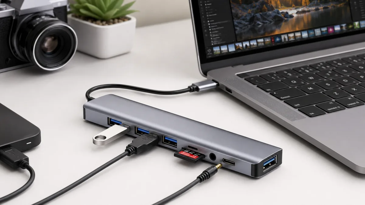 USB-C Hub optional listing example