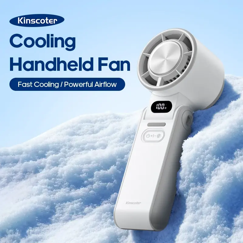3600mAh 100-Speed Foldable Handheld Fan