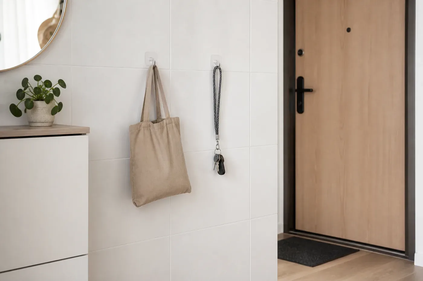 Why Do Adhesive Hooks Keep Falling Off the Wall?