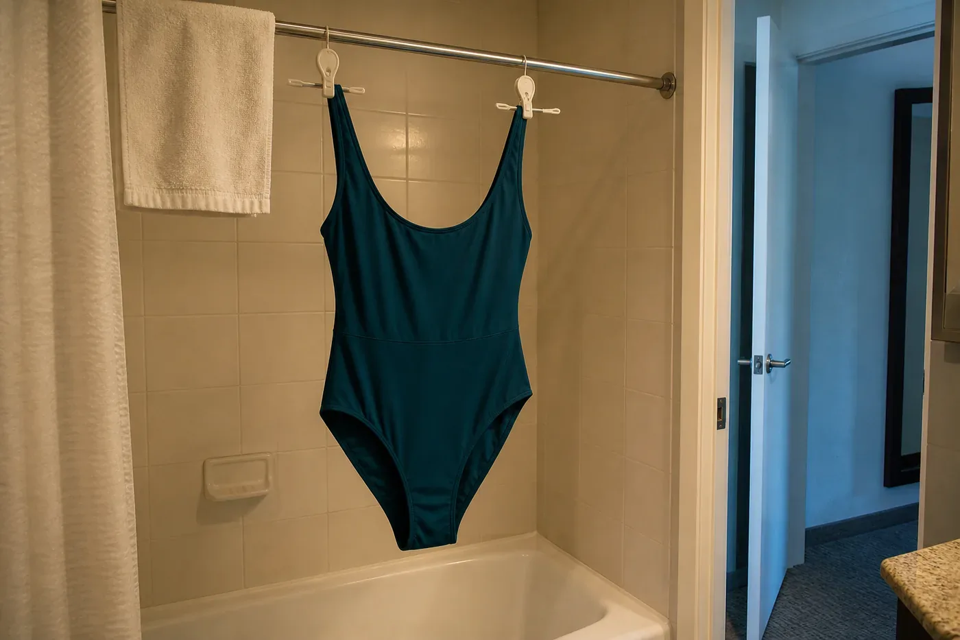 How Do You Dry a Swimsuit in a Hotel Room Overnight?